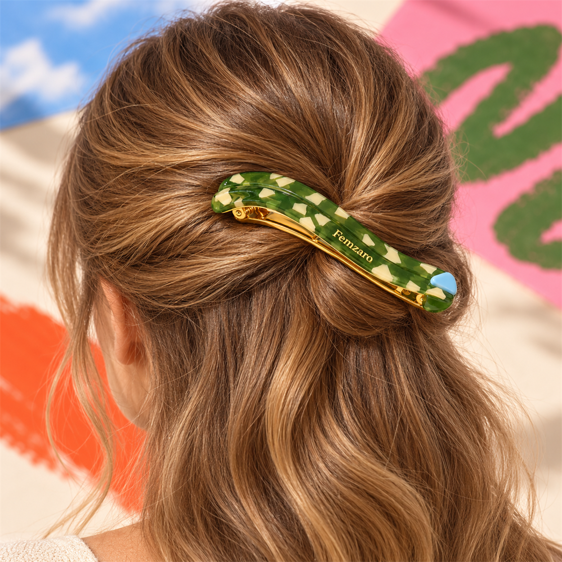 Green clip styling